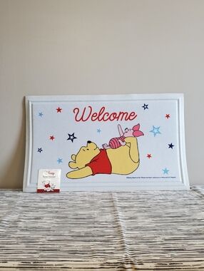 Disney Winnie the Pooh Welcome Floor Mat 18in x 30in